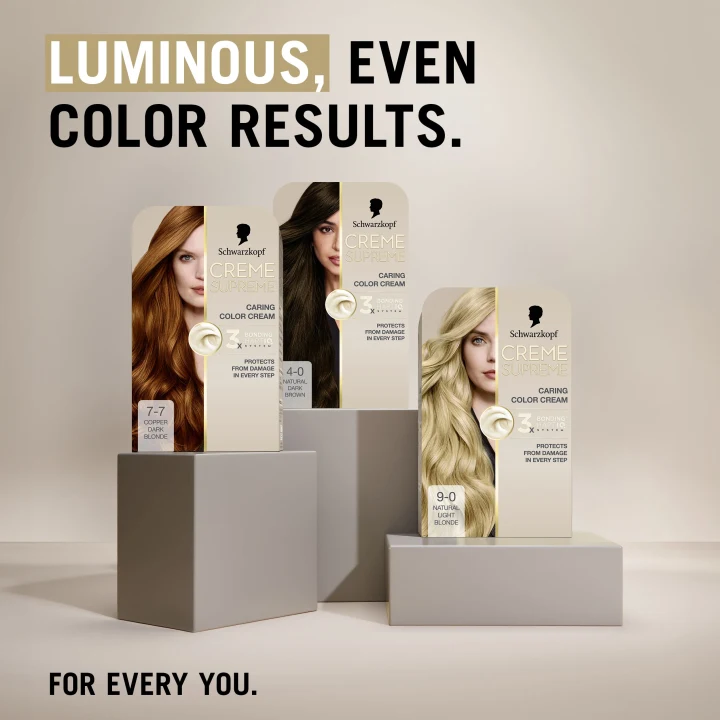 Schwarzkopf Creme Supreme 7-7 Copper Dark Blonde Schwarzkopf
