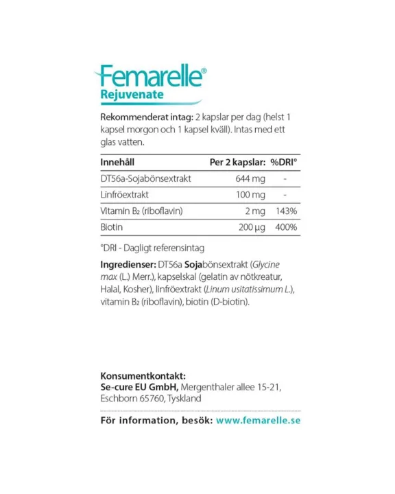 Femarelle Rejuvenate 40+ 56 st Femarelle