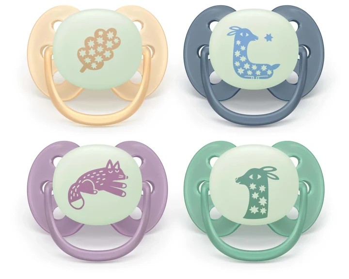 Philips Avent Ultra Start Napp För Nyfödda Natt Mix 6-18 mån Philips Avent