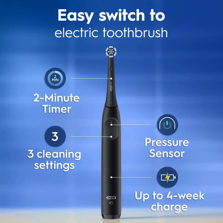 Oral-B iO 2 Eltandborste Night Black Oral-B