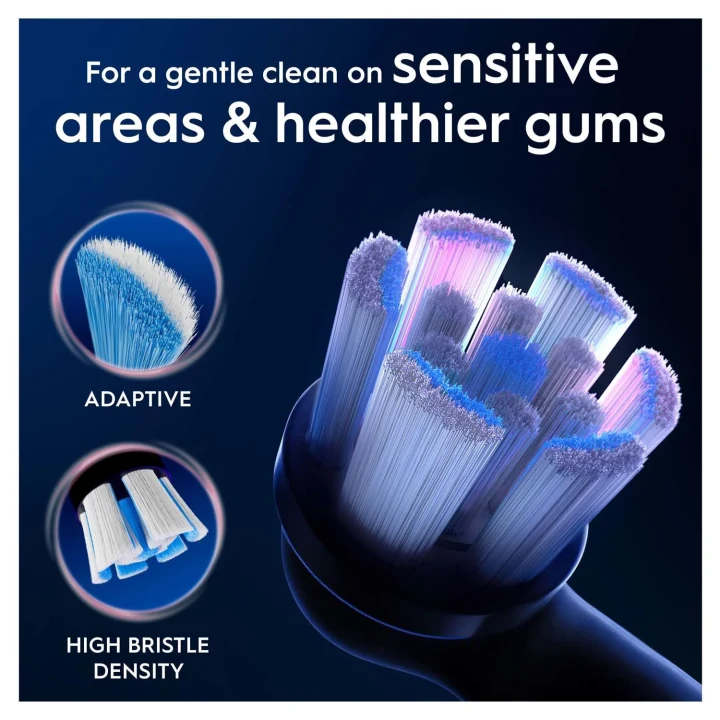 Oral-B iO Gentle Care Tandborsthuvuden Svart 2-pack Oral-B