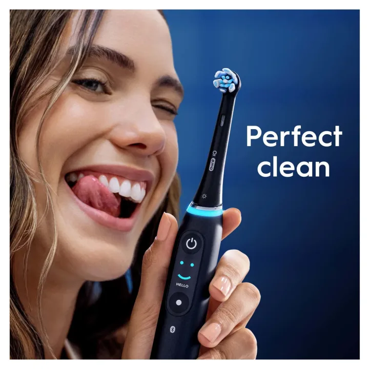 Oral-B iO Interdental Clean Tandborsthuvuden Vit 2-pack Oral-B