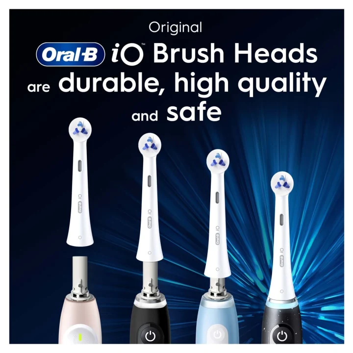 Oral-B iO Interdental Clean Tandborsthuvuden Vit 2-pack Oral-B