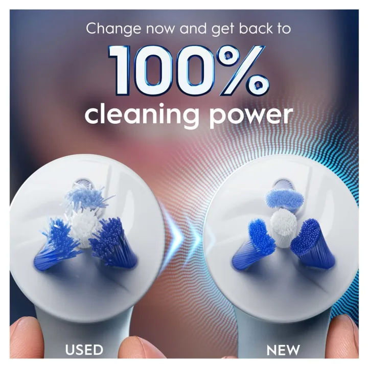 Oral-B iO Interdental Clean Tandborsthuvuden Vit 2-pack Oral-B
