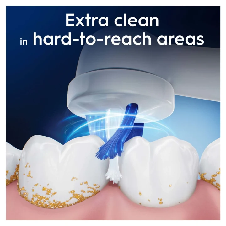 Oral-B iO Interdental Clean Tandborsthuvuden Vit 2-pack Oral-B