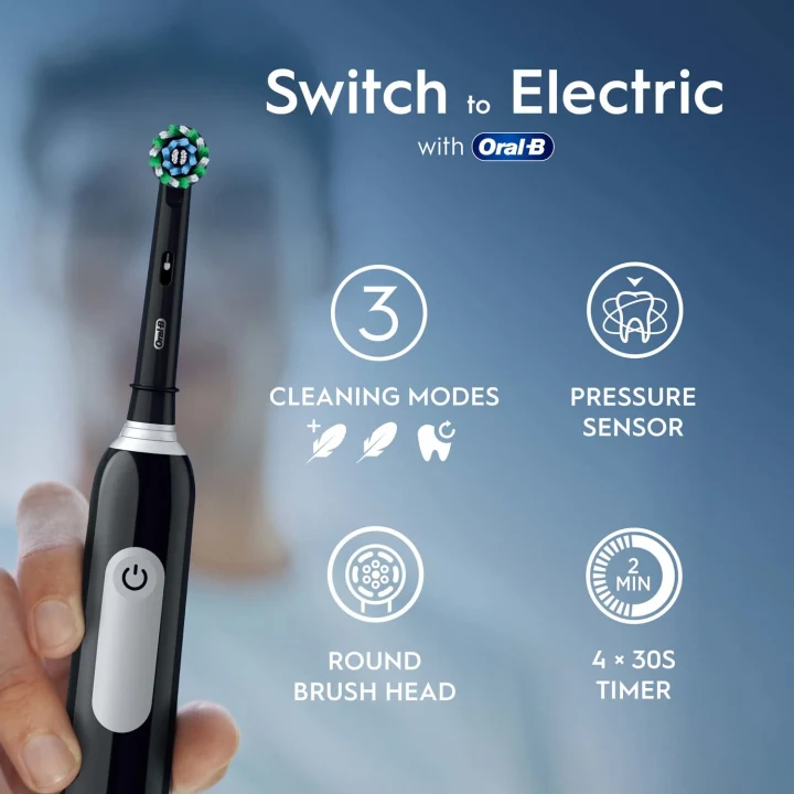 Oral-B Pro Series 1 Svart Eltandborste Oral-B