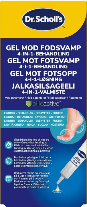 Dr. Scholl's Gel Mot Fotsvamp 4-in-1 10 ml Scholl