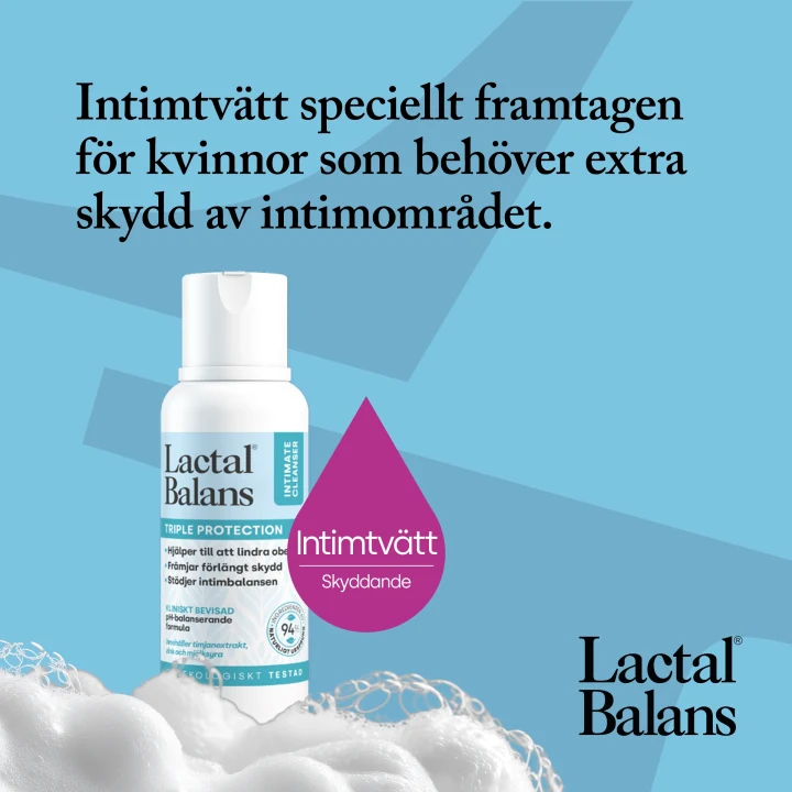 Lactal Balans Triple Protection Intimtvätt 250 ml Lactal Balans