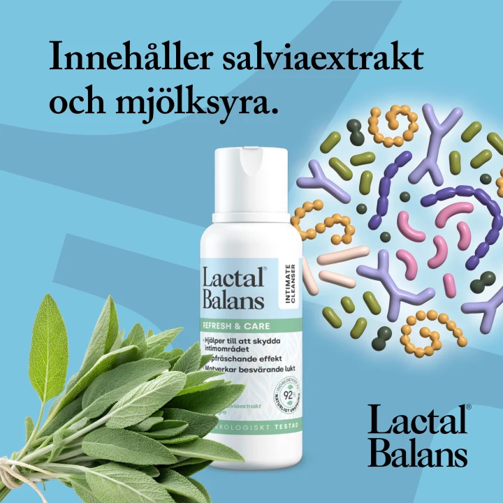 Lactal Balans Refresh & Care Intimtvätt 250 ml Lactal Balans