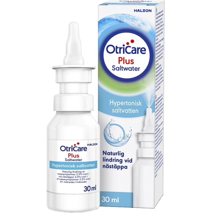 OtriCare Plus Saltvatten 30 ml Otricare