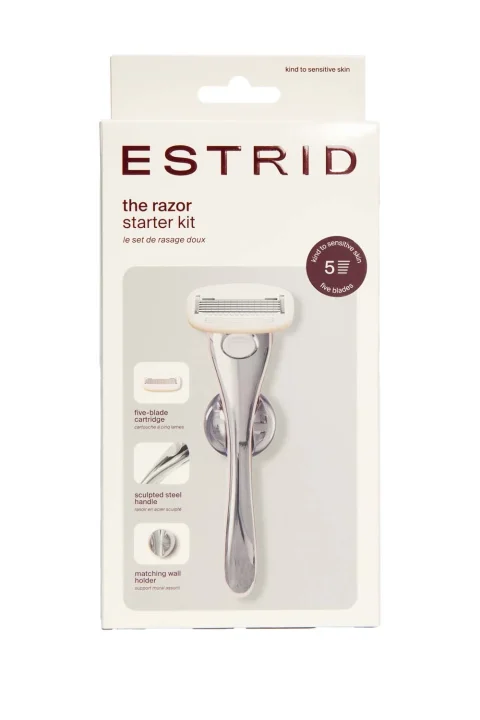 Estrid Razor Starter Kit Chrome Estrid