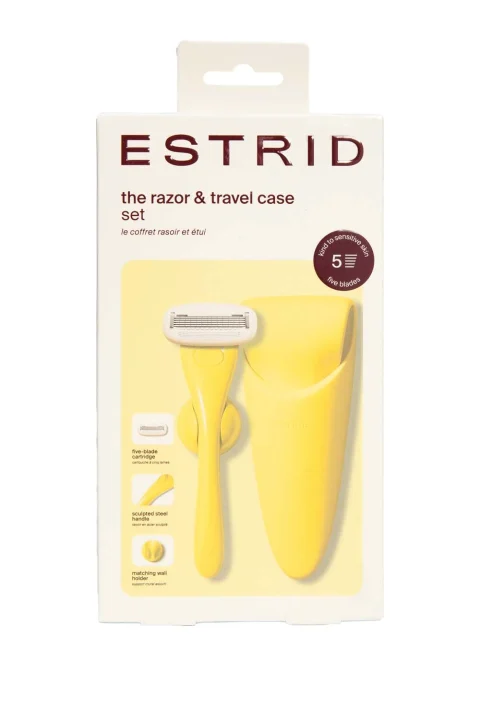 Estrid Razor & Case Set Butter Estrid