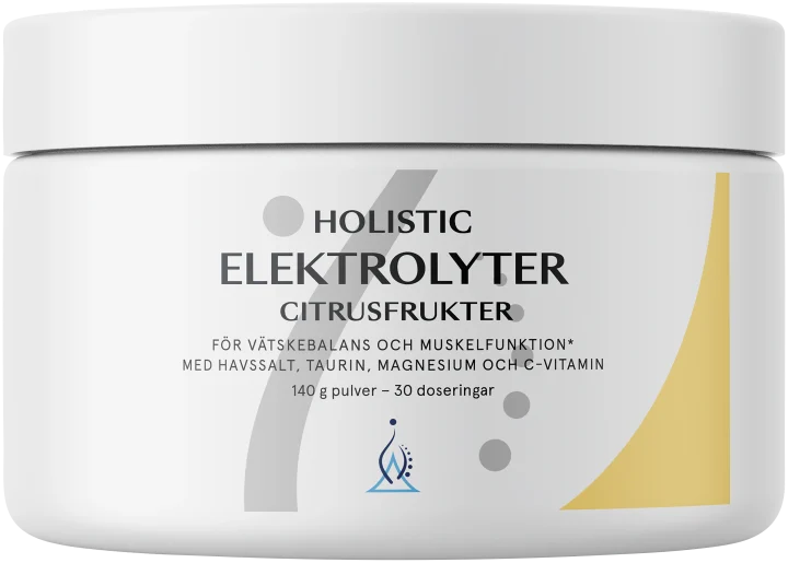 Holistic Elektrolyter Citrusfrukter 140 g Holistic