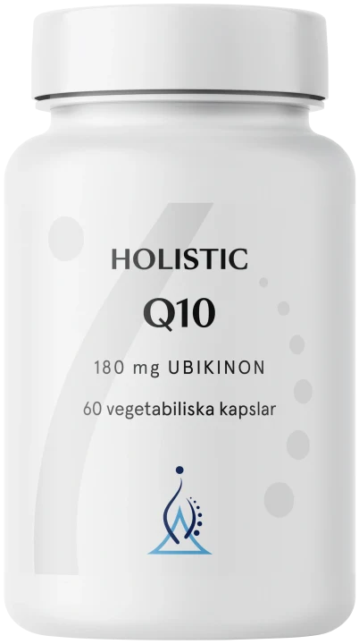 Holistic Q10 180 mg 60 kapslar Holistic