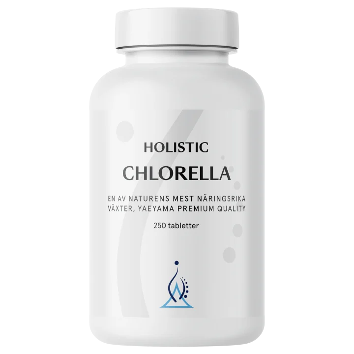 Holistic Chlorella 250 tabletter Holistic