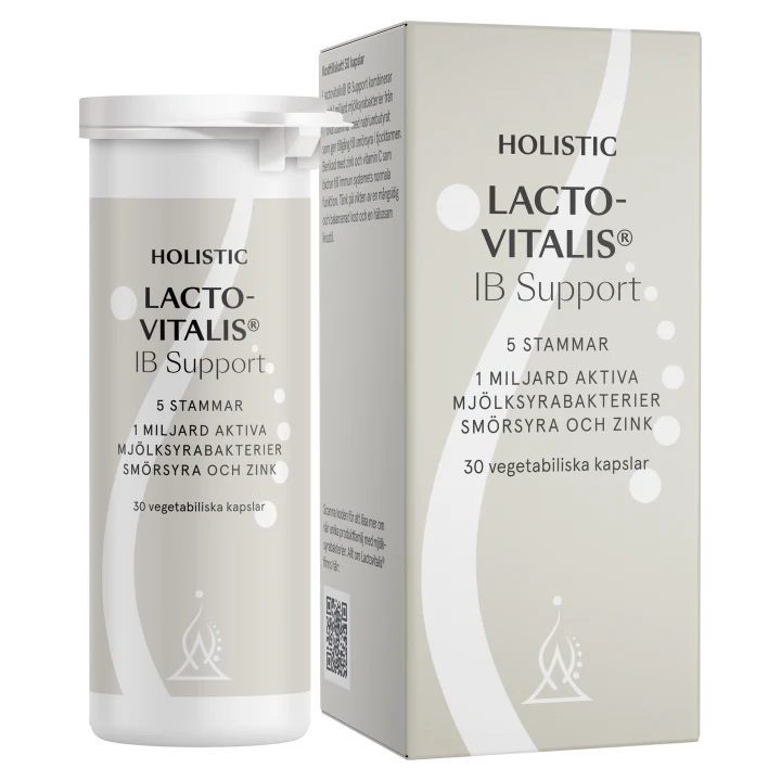 Holistic Lactovitalis IB support 30 kapslar Holistic