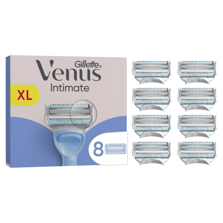 Gillette Venus Initimate Rakblad för Intimområdet 8 st Gillette Venus
