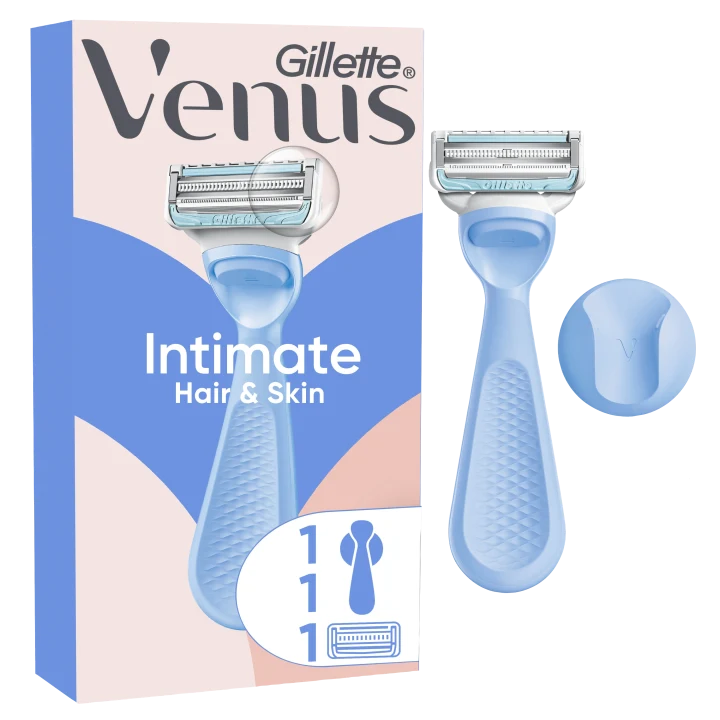 Gillette Venus Initimate Rakhyvel för Intimområdet, 1 rakblad Gillette Venus