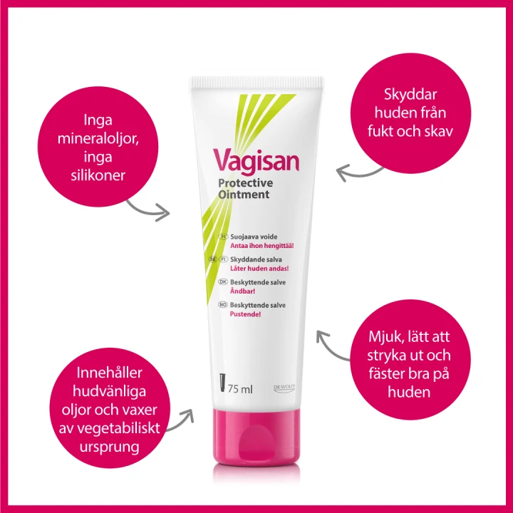Vagisan Skyddande Salva 75 ml Vagisan