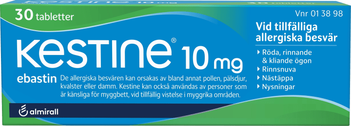 Kestine filmdragerad tablett 10 mg 30 st Kestine