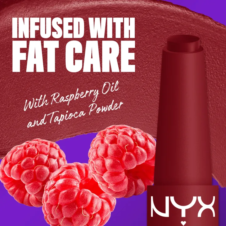 NYX Professional Makeup Fat Matte Slick Click Pomade 8 ml 18 Berry Smooth NYX Professional Makeup
