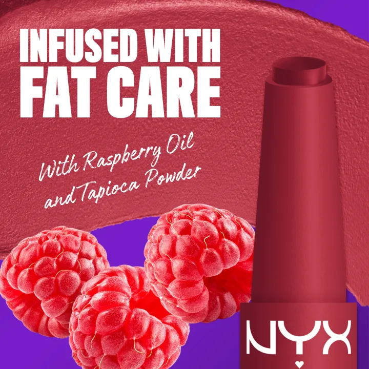 NYX Professional Makeup Fat Matte Slick Click Pomade 8 ml 16 Plushin' Plum NYX Professional Makeup