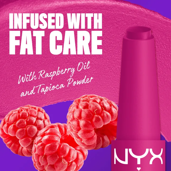 NYX Professional Makeup Fat Matte Slick Click Pomade 8 ml 13 Fluffy Fuschsia NYX Professional Makeup