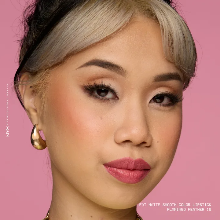 NYX Professional Makeup Fat Matte Slick Click Pomade 8 ml 10 Flamingo Feather NYX Professional Makeup