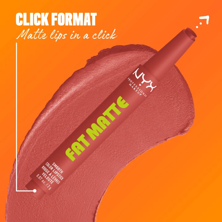 NYX Professional Makeup Fat Matte Slick Click Pomade 8 ml 09 Mauve Cloud NYX Professional Makeup