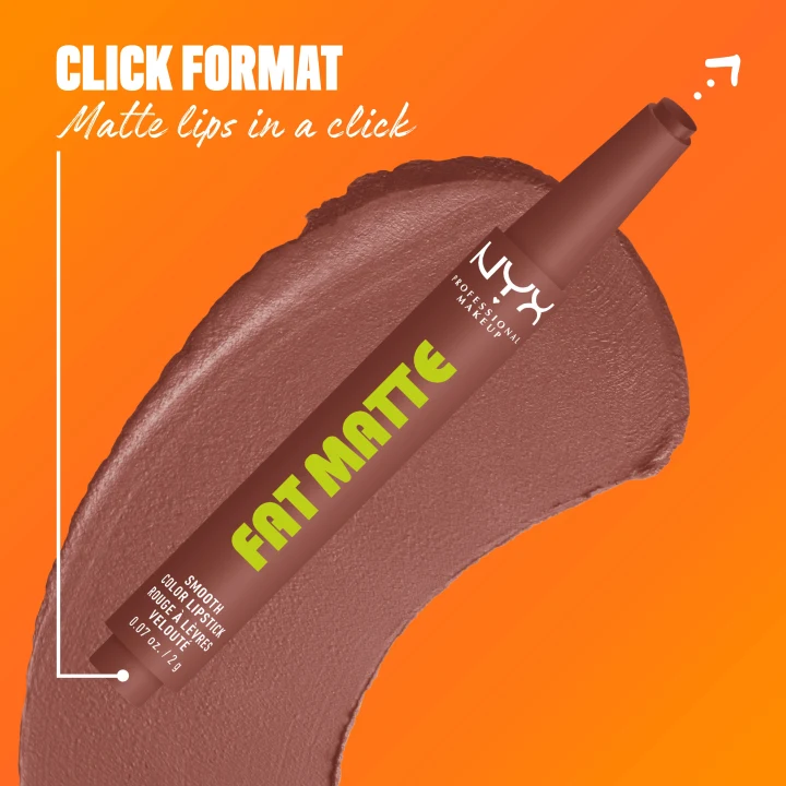 NYX Professional Makeup Fat Matte Slick Click Pomade 8 ml 08 Toasty Taupe NYX Professional Makeup