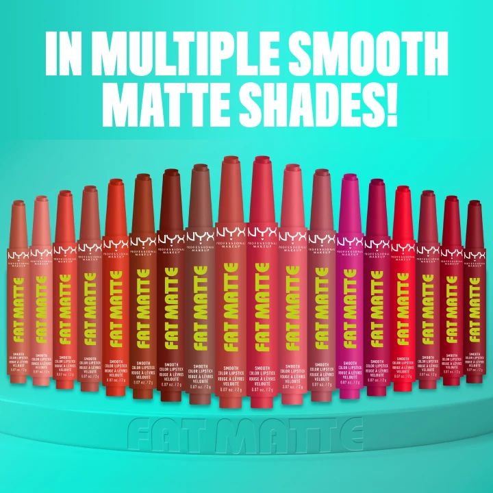 NYX Professional Makeup Fat Matte Slick Click Pomade 8 ml 05 Comfy Caramel NYX Professional Makeup