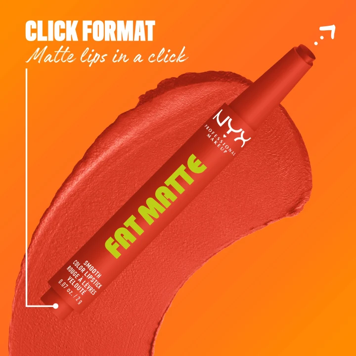 NYX Professional Makeup Fat Matte Slick Click Pomade 8 ml 05 Comfy Caramel NYX Professional Makeup