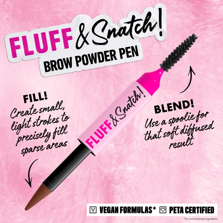 NYX Professional Makeup Fluff N Snatch Brow Powder Brynpenna 1 g 04 Rich Auburn NYX Professional Makeup