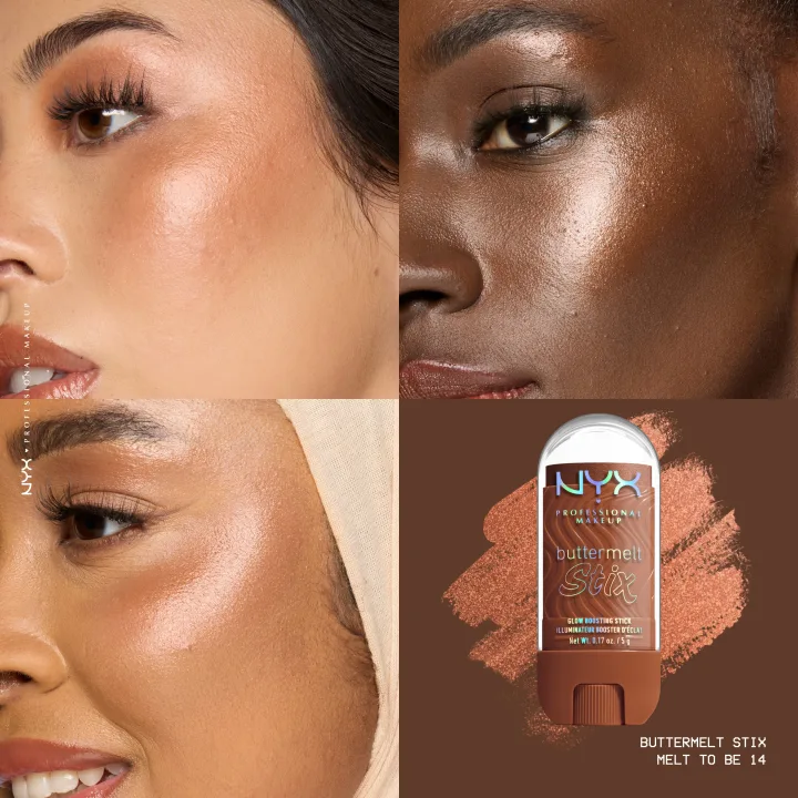 NYX Professional Makeup Buttermelt Glaze Highlighter 8 ml 14 Melt To Be NYX Professional Makeup