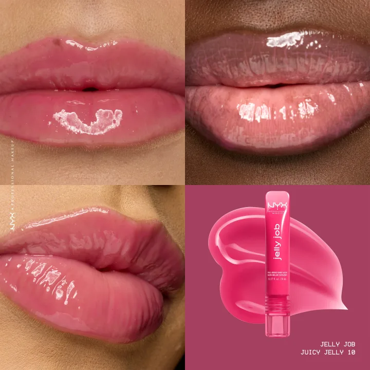 NYX Professional Makeup Jelly Job Lipgloss 8 ml 10 Juicy Jelly NYX Professional Makeup