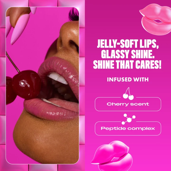NYX Professional Makeup Jelly Job Lipgloss 8 ml 08 Jelly Kissed NYX Professional Makeup