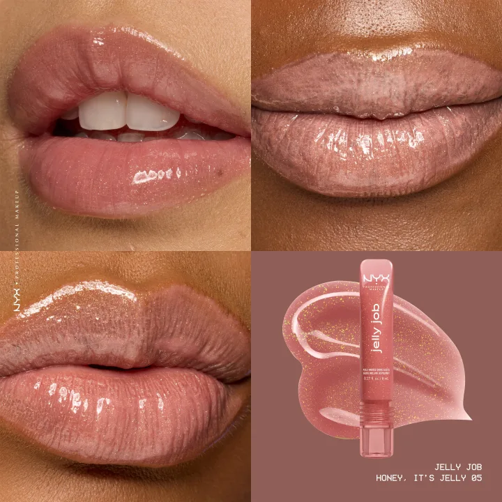 NYX Professional Makeup Jelly Job Lipgloss 8 ml 05 Honey It's Jelly NYX Professional Makeup