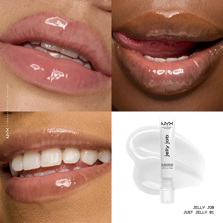 NYX Professional Makeup Jelly Job Lipgloss 8 ml 01 Just Belly NYX Professional Makeup