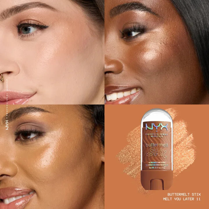 NYX Professional Makeup Buttermelt Glaze Highlighter 8 ml 11 Melt You Later NYX Professional Makeup