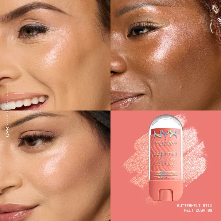 NYX Professional Makeup Buttermelt Glaze Highlighter 8 ml 09 Melt Down NYX Professional Makeup