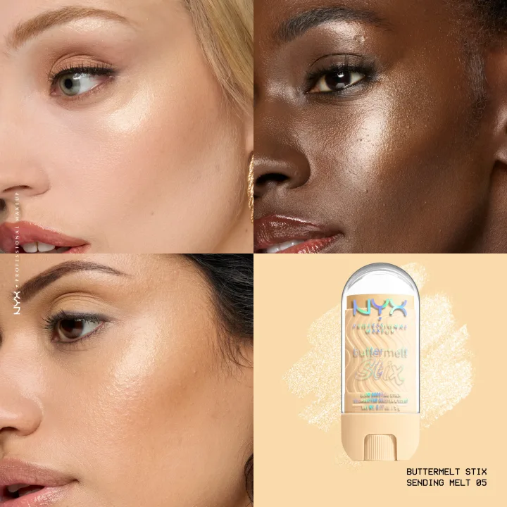 NYX Professional Makeup Buttermelt Glaze Highlighter 8 ml 05 Sending Melt NYX Professional Makeup
