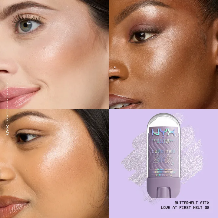 NYX Professional Makeup Buttermelt Glaze Highlighter 8 ml 02 Love At First NYX Professional Makeup