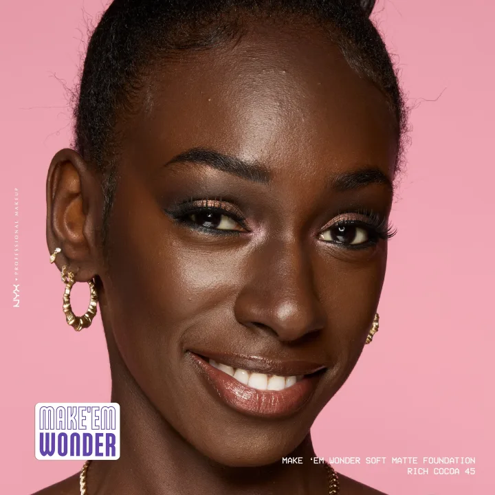 NYX Professional Makeup Make Em Wonder Foundation 30 ml 45 Rich Cocoa NYX Professional Makeup