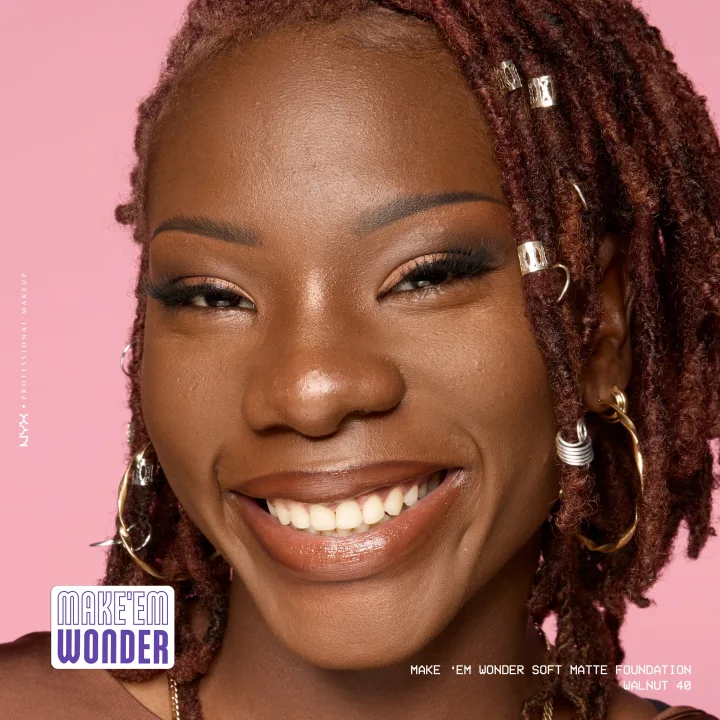 NYX Professional Makeup Make Em Wonder Foundation 30 ml 40 Walnut NYX Professional Makeup