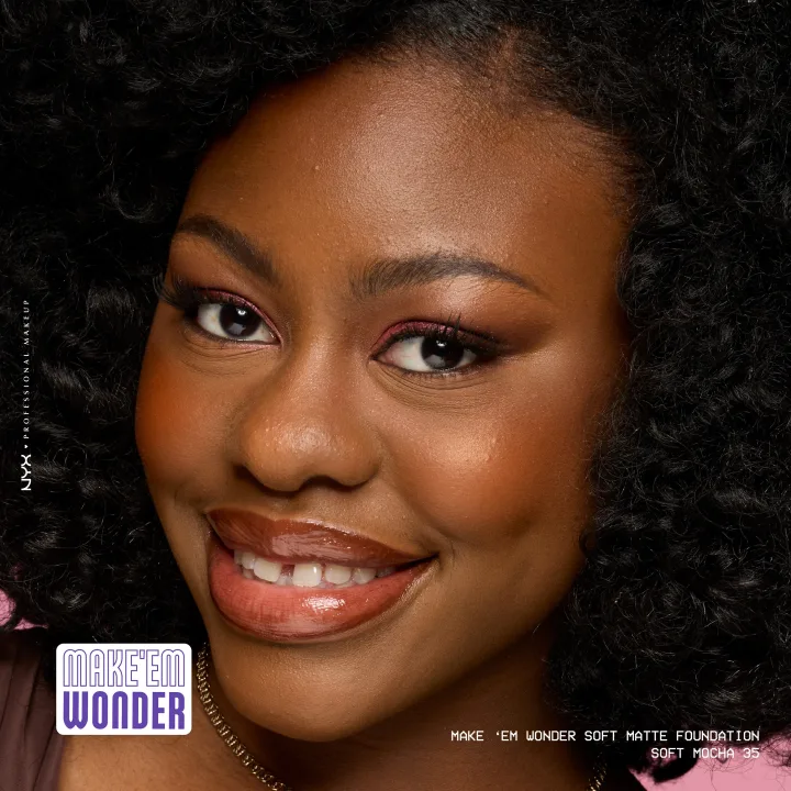 NYX Professional Makeup Make Em Wonder Foundation 30 ml 35 Soft Mocha NYX Professional Makeup