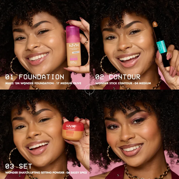 NYX Professional Makeup Make Em Wonder Foundation 30 ml 29 Warm Pecan NYX Professional Makeup
