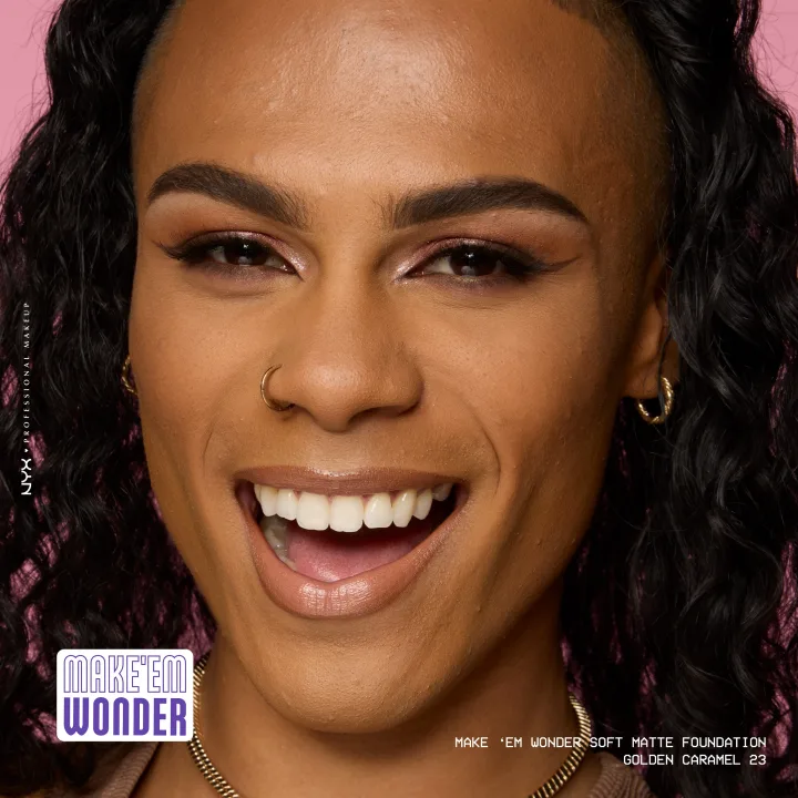 NYX Professional Makeup Make Em Wonder Foundation 30 ml 23 Golden Caramel NYX Professional Makeup