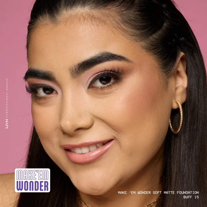 NYX Professional Makeup Make Em Wonder Foundation 30 ml 15 Buff NYX Professional Makeup