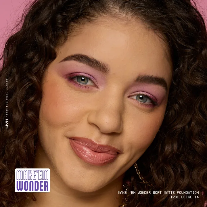 NYX Professional Makeup Make Em Wonder Foundation 30 ml 14 True Beige NYX Professional Makeup