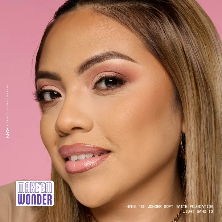 NYX Professional Makeup Make Em Wonder Foundation 30 ml 13 Light Sand NYX Professional Makeup